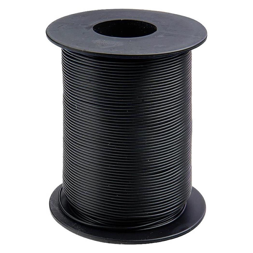 Donau KUPFERSCHALT-LITZE 0,25 / 25m schwarz SPULE (25 m) (125-S25-1)