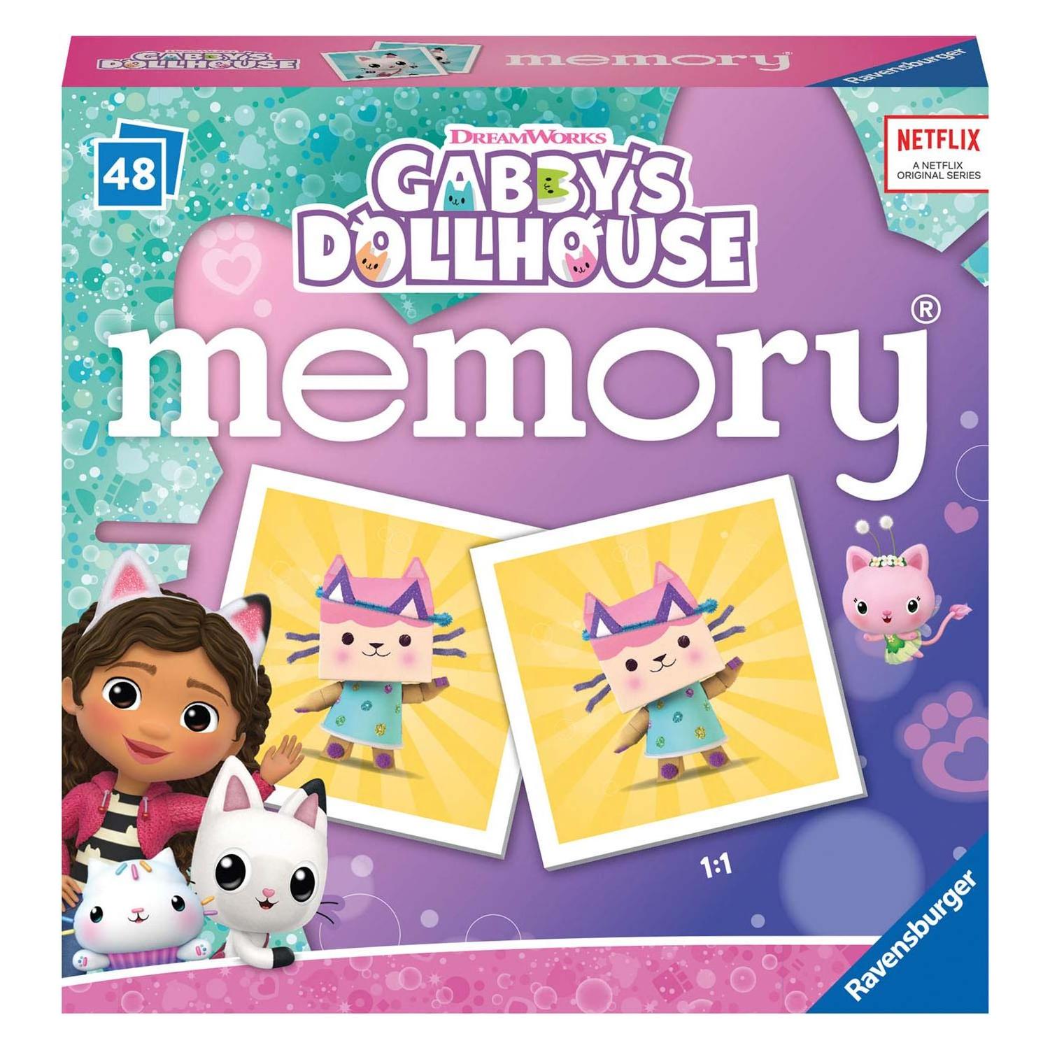 Ravensburger Spiel Memory Mini Gabby's Dollhouse (2 Spieler) (10620956)