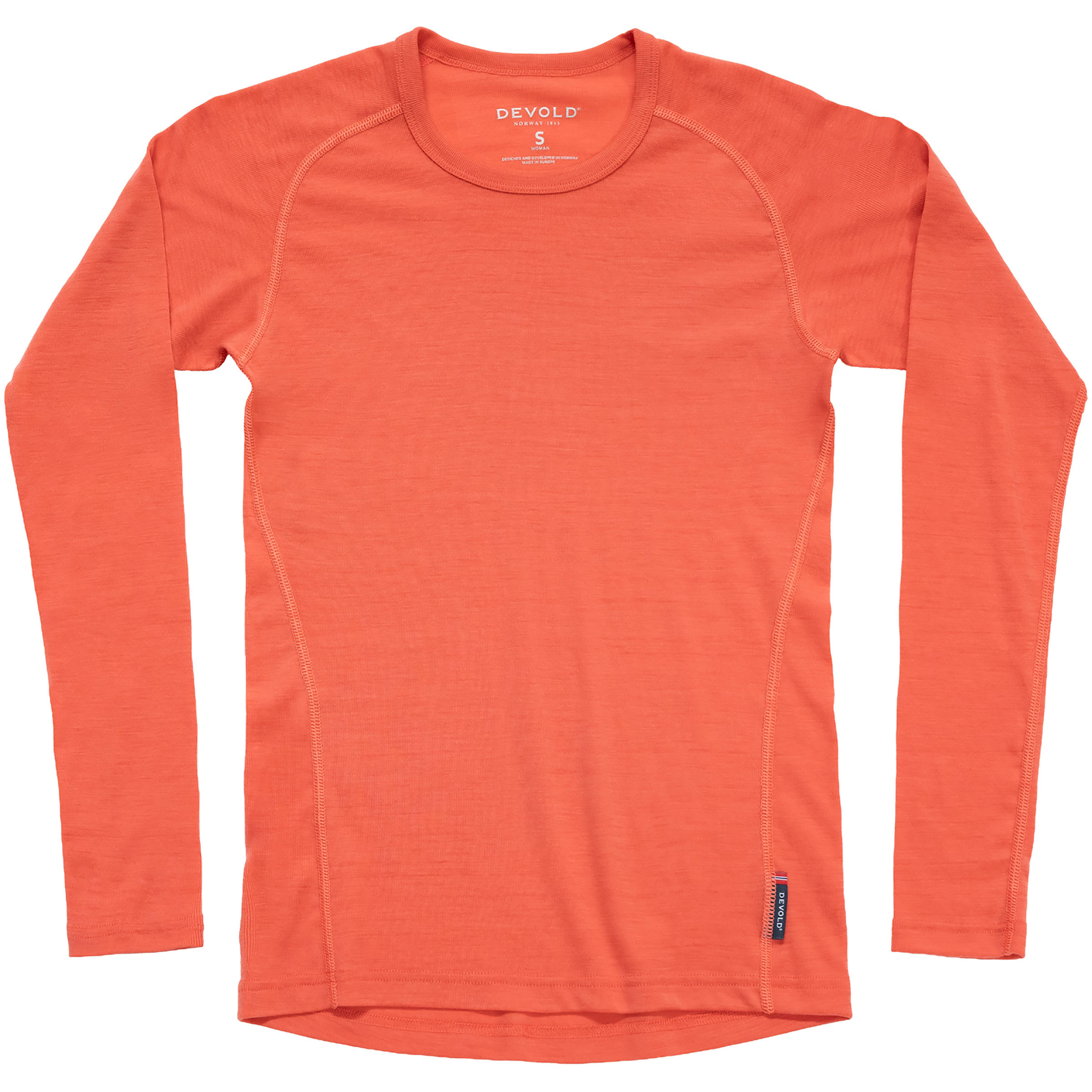 Devold Adventure Merino 190 Damen Longsleeves Merino weiss Größe L Camping Geruchsneutralisierend Merinowolle