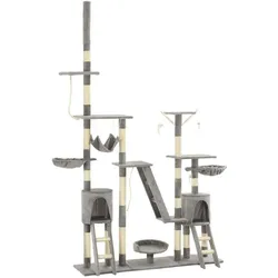 vidaXL Camonin (230 cm, Grau), Katzenbaum