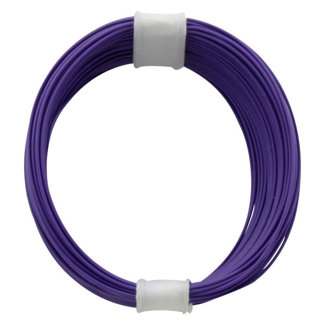 Donau Kupfer-Litze 10m Violett Extra Dünn (10 m) (110-6)