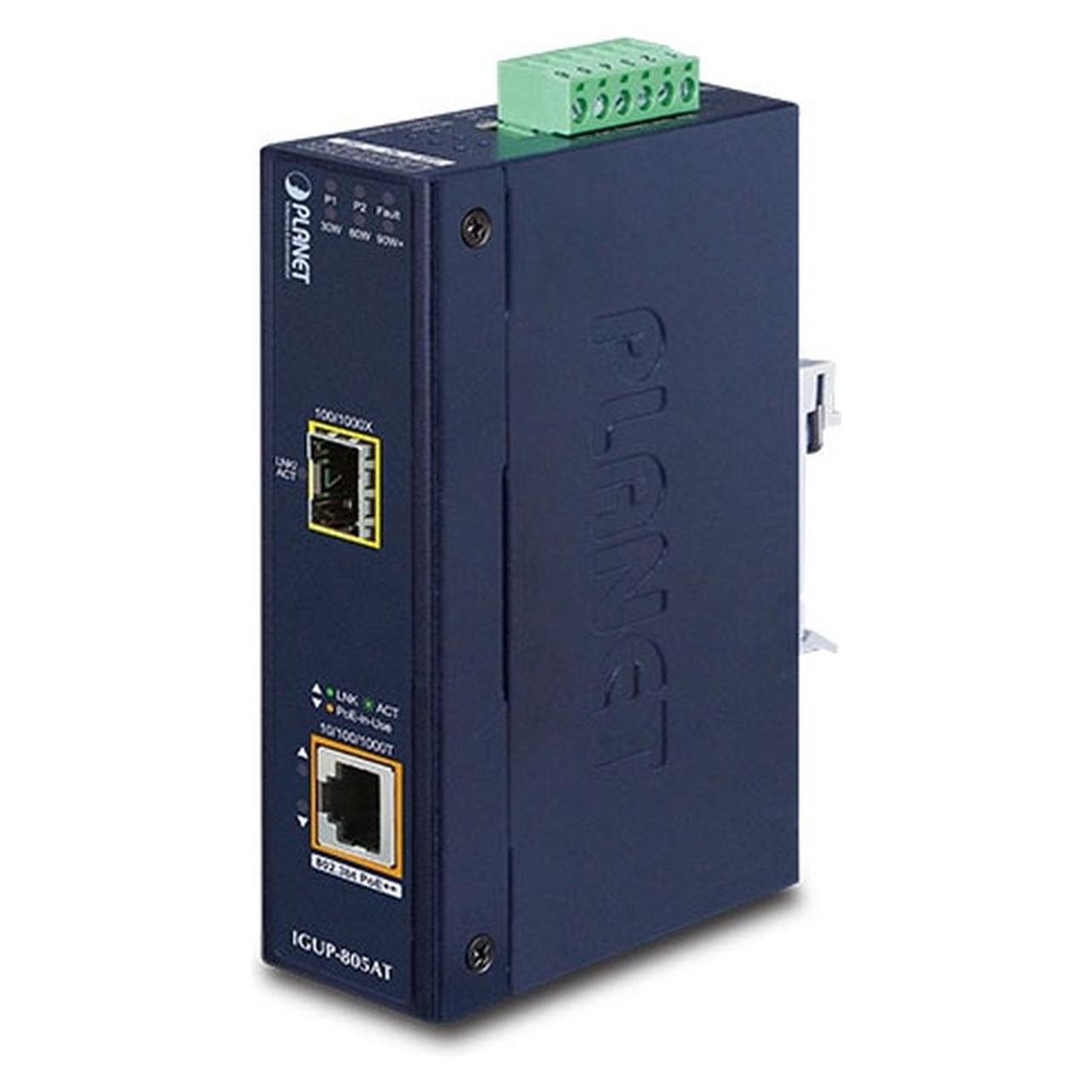 Planet Industrial 1-Port 100/1000X (IGUP-805AT)