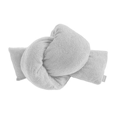 Dekokissen APELT "Ciao", grau (grau, unifarben), B:31cm H:5cm L:53cm, Baumwolle, Polyester, Dekokissen_Sitzkissen_Kissenhüllen