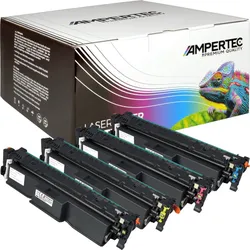 4 Kompatible Toner ersetzt Canon 069H Multipack KCMY