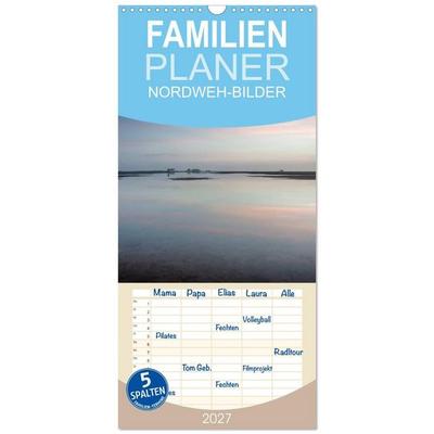 Familienplaner 2027 - NORDWEH-Bilder 2027 mit 5 Spalten (Wandkalender, 21 x 45 cm) CALVENDO