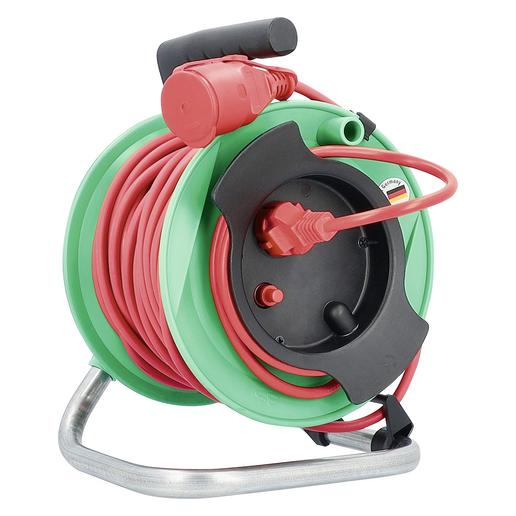 As - Schwabe AS Schwabe 812323 Cable reel 25 m Red PG plug (25 m, 1.50 mm²) (812323)