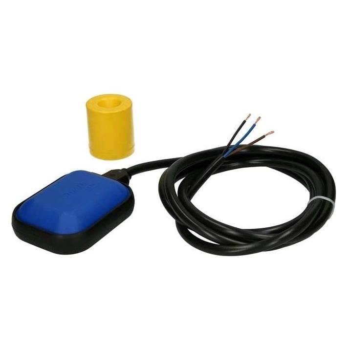 Reltech Schwimmerschalt. Füllen/Leeren 'Schmutzwasser' 5m IP68, Neopren-Kabel, inkl. Gegengewicht (122580)