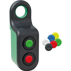 ZBRM22A0 - Draht- und batterieloser Handschalter Harmony, 2 Drucktaster
