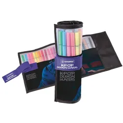 Stabilo, Malstifte, Fasermaler Pen 68 Rollerset K-pop Demon Hunters Limited Edition (25x)