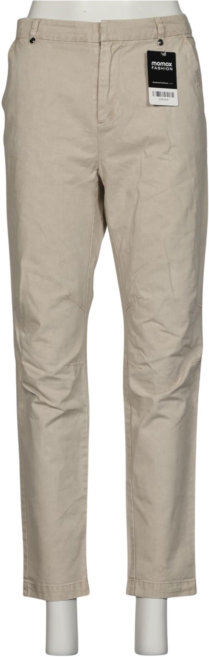 Custommade Damen Jeans, Beige, Gr. EU 38, Baumwolle - Second Hand
