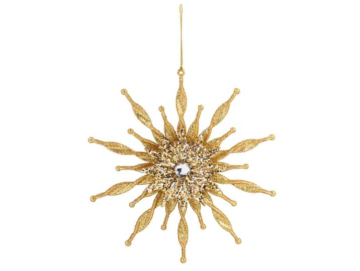 Weihnachtsanhänger Sonne Versailles, gold