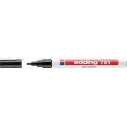 Edding 751 paint marker 4-751001 Lackmarker Schwarz 1 mm, 2 mm