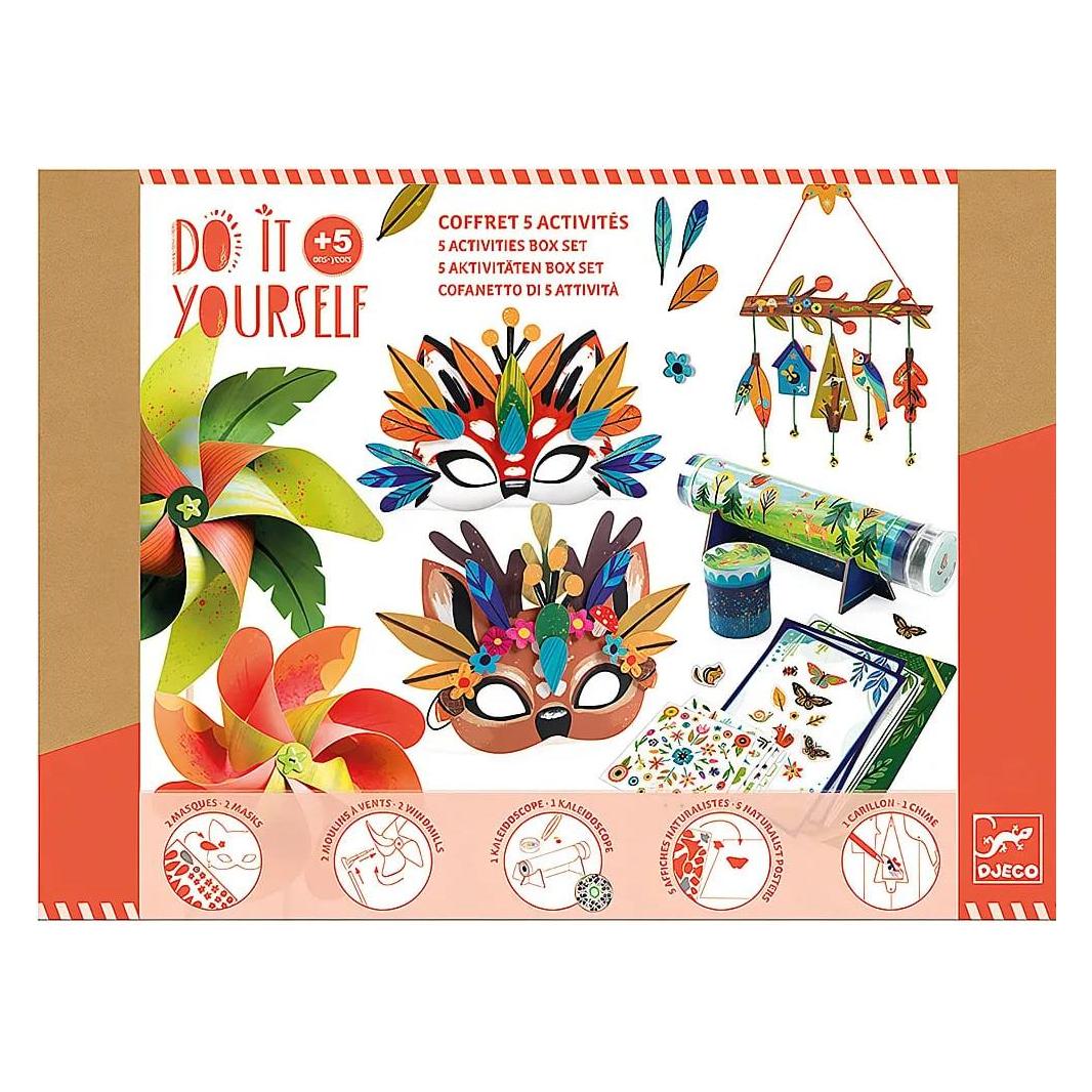 Djeco DIY - Set mit 5 Aktivitäten Natur (DJ07933)