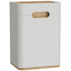 VitrA Sento Halbhochschrank 66011 40x29,5x58cm, Türanschlag rechts, hellgrau matt, Dekor