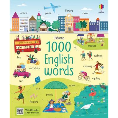 1000 English Words, Gebundene Ausgabe von Jane Bingham, Usborne, 978-1-4749-8682-3