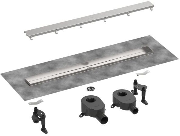 Hansgrohe RainDrain Go 900 Komplettset DR 900 56274800 rücks.beflies.Stand./flache Instal.BST