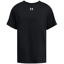 UNDER ARMOUR Campus Oversize T-Shirt Damen 001 - black/white S