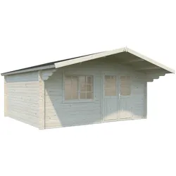 Palmako Gartenhaus Britta 19,7 m2 - 40 mm naturbelassen