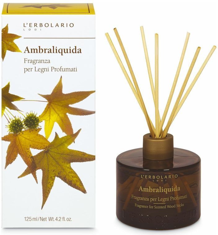 L'Erbolario Ambraliquida Fragranza Per Legni Profumati 125 ML