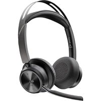 Poly Voyager Focus 2 USB-C-C-Headset Microsoft Teams zertifiziert, USB-C/-A Adapter
