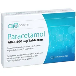 Paracetamol Aira 500 Mg Tabletten 20 St