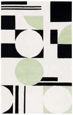SAFAVIEH Handmade Rodeo Drive Frouwa Mid-Century Modern Wool Rug
