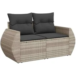 vidaXL, Gartenlounge, Yaburen (mit Stauraum)