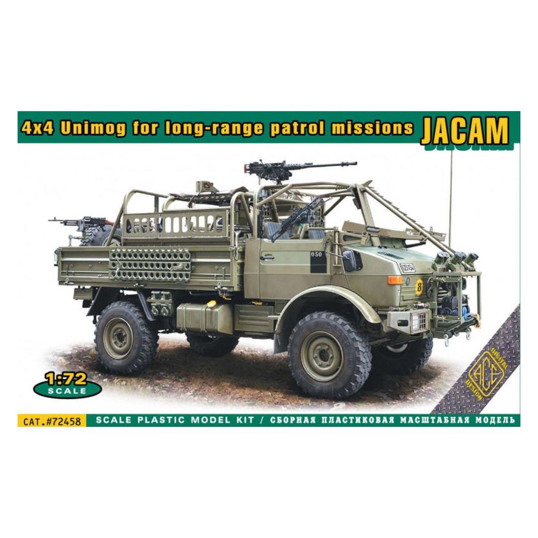Ace 4x4 Unimog for long-range Patrol Missions JACAM (ACE72458)