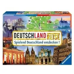 Ravensburger 26492 Deutschlandreise - Gesellschaftsspiel & Brettspiel ab 8 Jahre
