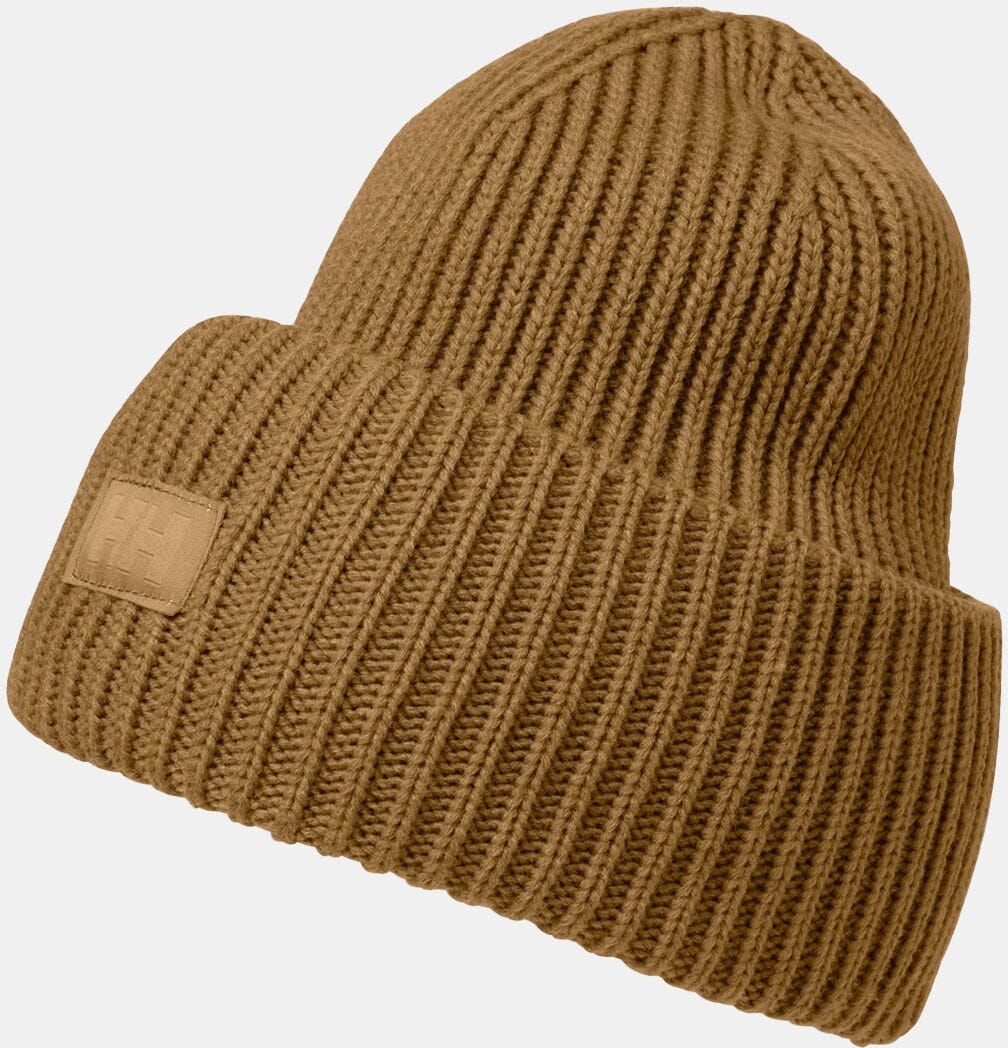 Helly Hansen Unisex Rib Beanie - Brown - STD