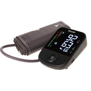 Beurer Blutdruckmessgerät BM 48, vollautomatisch, LC-Display, App-fähig, Bluetooth, USB, für Oberarm