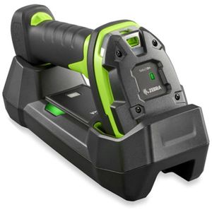Zebra Barcode-Scanner LI3678-ER3U42A0S1W, kabellos, USB, Bluetooth, 1D Imager, Handscanner, mit Basisstation