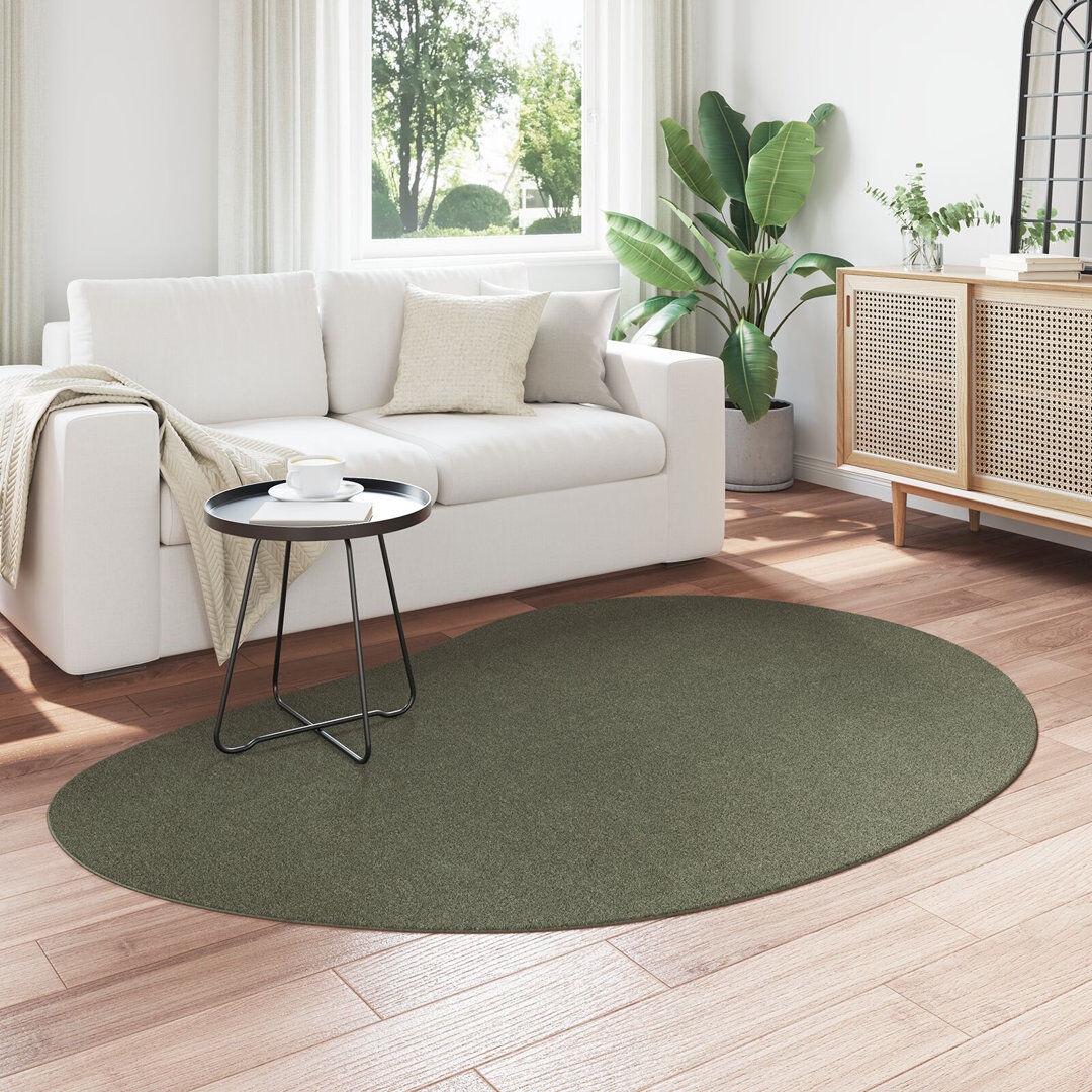 Metro Rugs Forest GreenDecorative Inlays Area Rugs Wool Novelty 140 x 200 cm