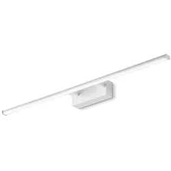 FABAS LED-Wandleuchte Nala Alu, Eisen, Stahl & Metall Weiß 75 cm