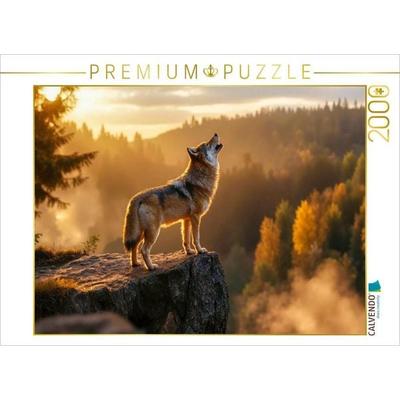 CALVENDO Puzzle Ruf in der Wildnis | 2000 Teile Lege-Größe 90x67cm Foto-Puzzle für glückliche Stunden, Sonstige von , Calvendo Puzzle