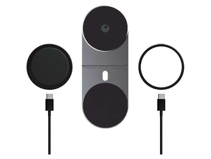 Handyzubehör Rolling Square Schwarz Aluminium B 58 mm H 2.5 mm - Handyzubehör