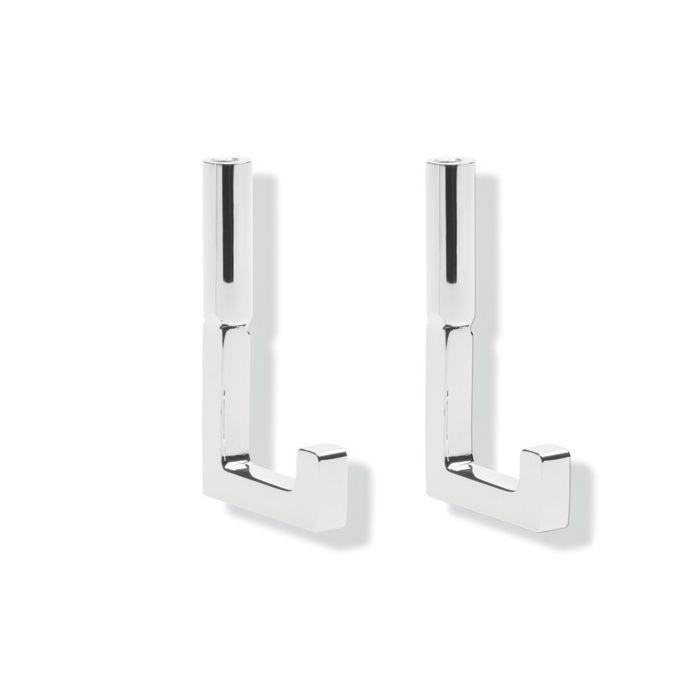 Hewi System 100 Hakenset 100.03.02040 57x30mm, verchromt