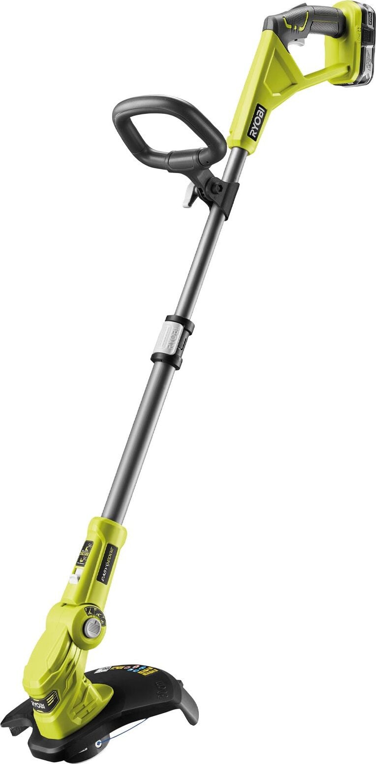 Ryobi ONE+ Accu-grastrimmer RLT183225F, 18V, Groen/Zwart, 2,5 Ah Lithium-ion accu
