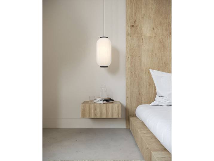 Hänge-Nachtkommode Nolie 50 x 17 x 32cm Braun/Eiche Dekor