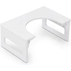 Relaxdays, Hocker, Toilettenhocker (43 x 27.50 x 18 cm)
