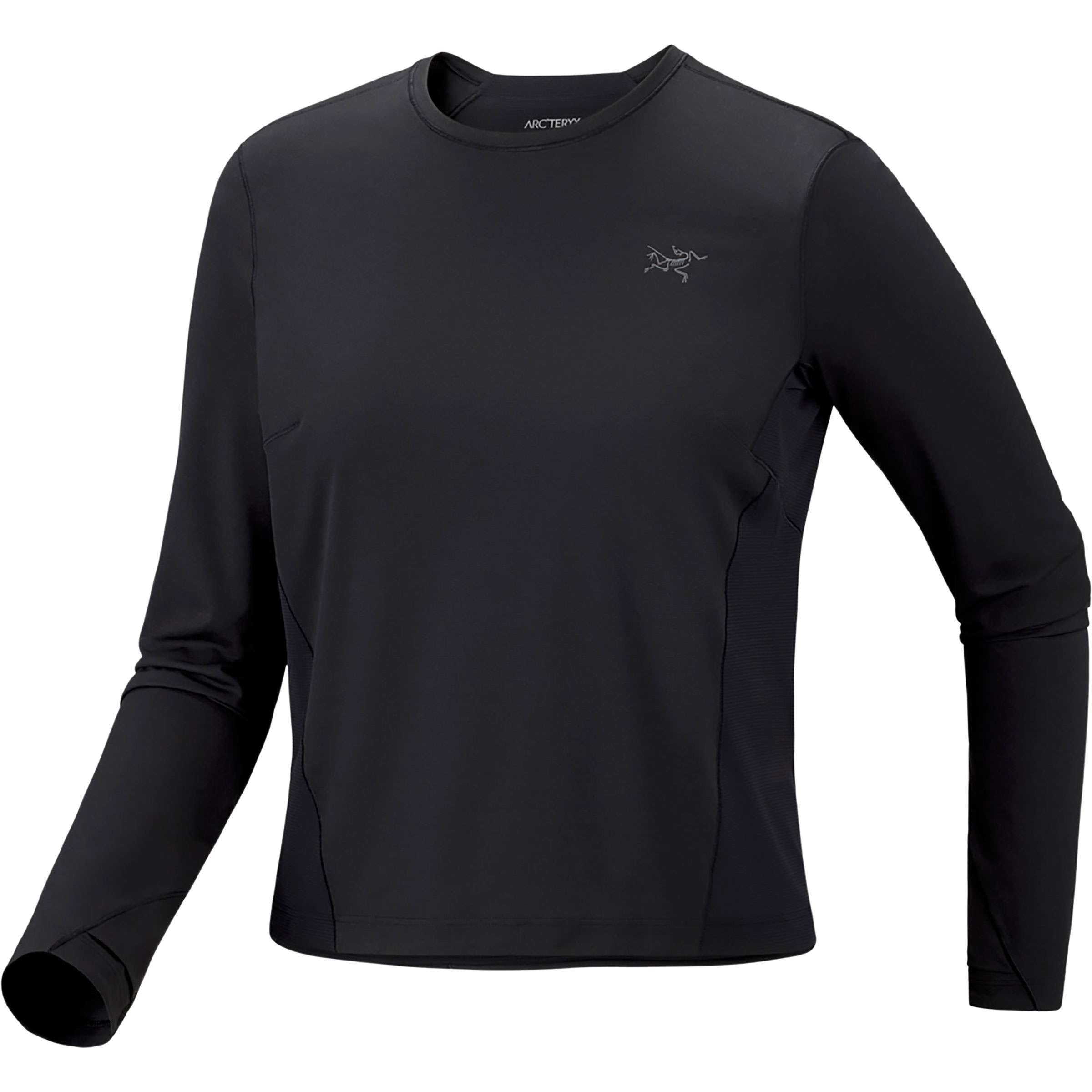 Arc'teryx Norvan Crew Damen Longsleeves schwarz Größe S Trailrunning Schnell trocknend
