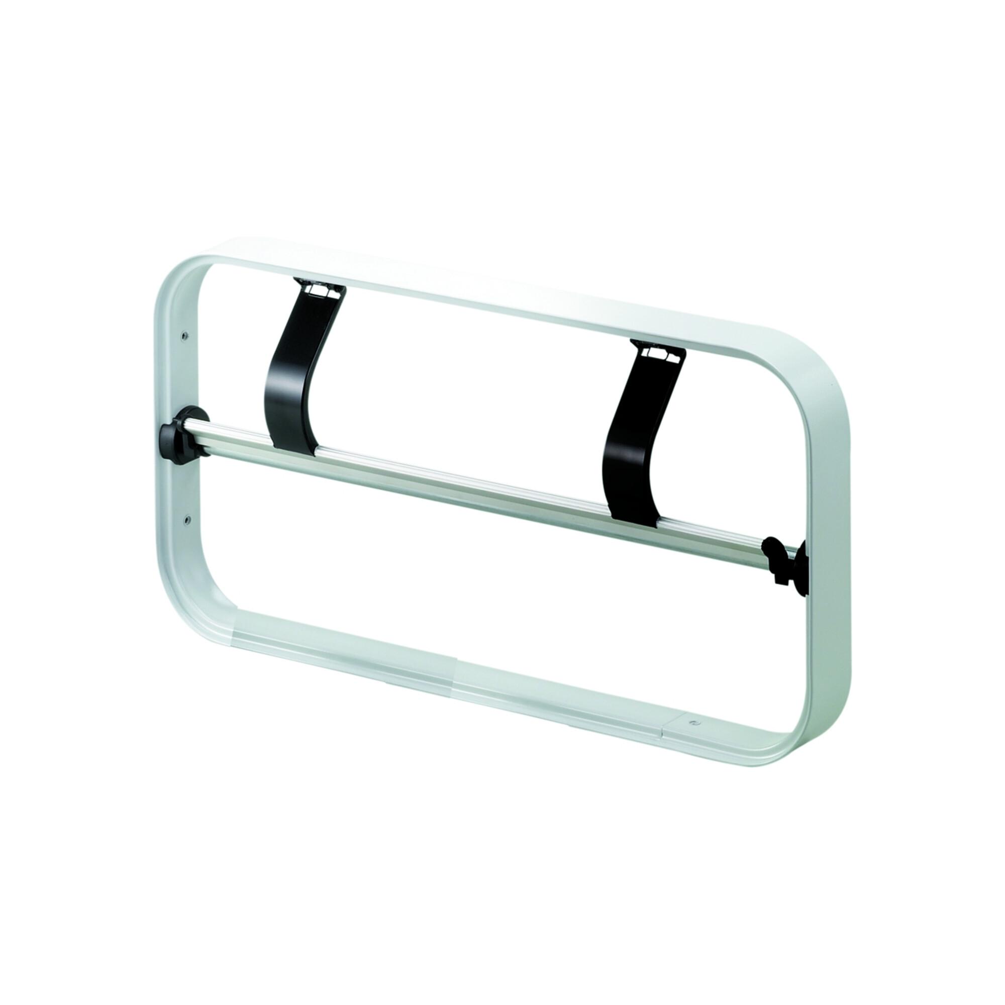 Rocholz Rahmen komplett STANDARD Rollenbreite 50 cm glatte Abreißkante verchromt (150250)