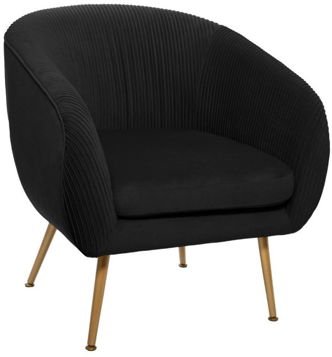 Eazy Living Fauteuil Delray Zwart