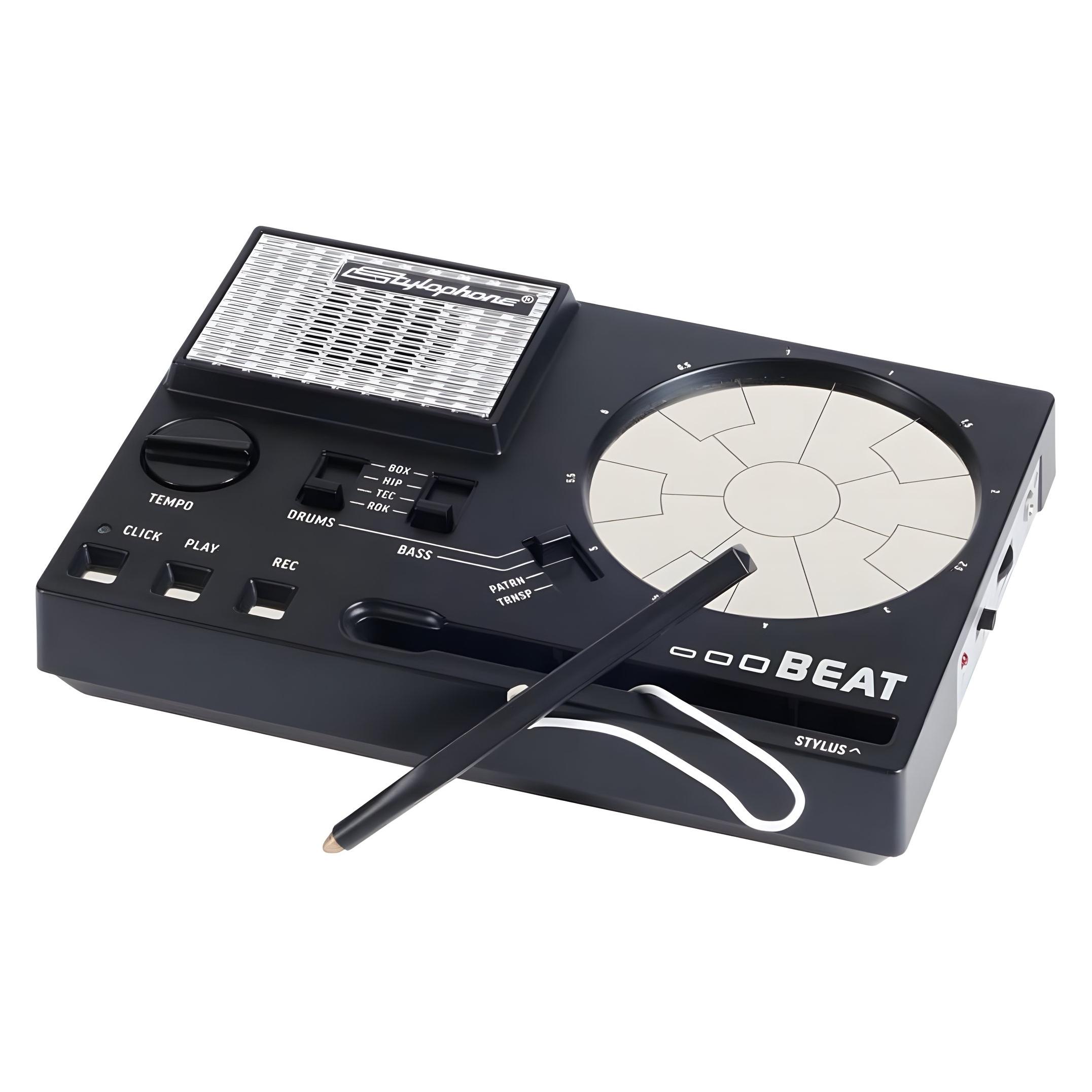 Stylophone Dübreq BEAT Drum-Machine - im Taschenformat - 4 Kits & Bass-Sounds - Schwarz (Perkussion) (54150888)