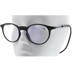 Magnetlesebrille zum Umhängen Stuttgart schwarz mit Blaulichtfilter