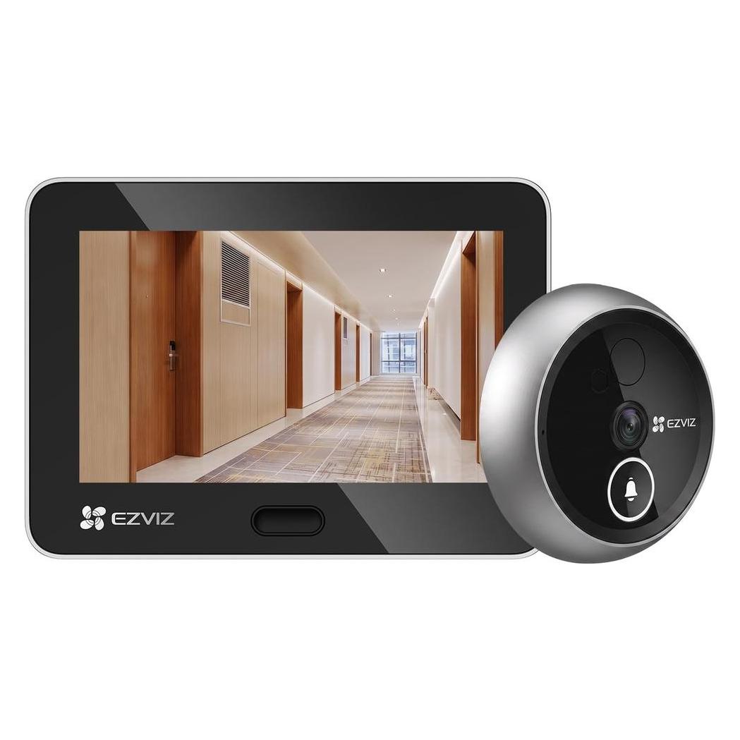 Ezviz CP4 4MP WLAN-Türkamera, silber (CS-CP4 (4MP))