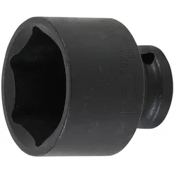 BGS Kraft-Steckschlüssel-Einsatz Sechskant Antrieb Innenvierkant 12,5 mm (1/2") SW 36 mm - 5205-36