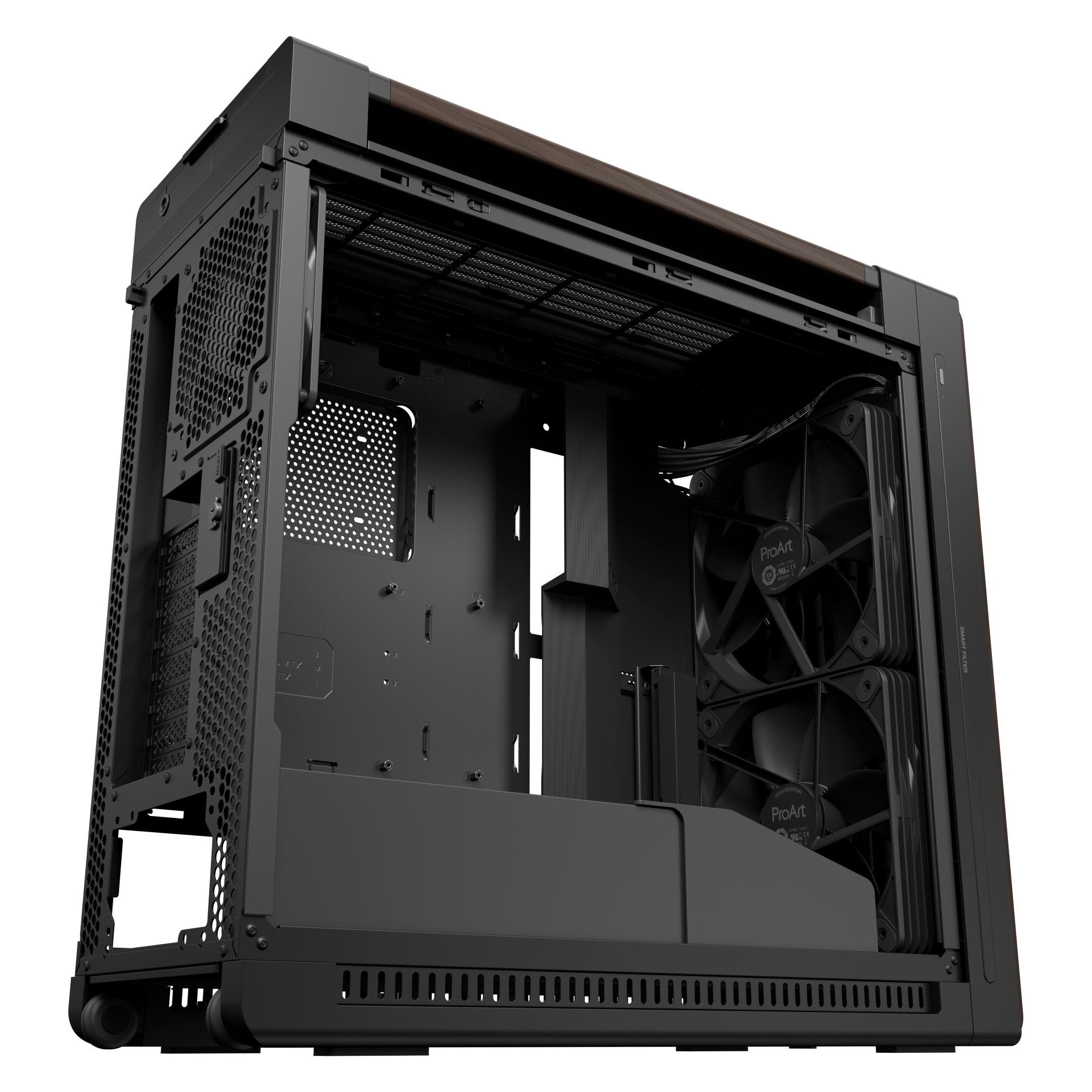 ASUS ProArt PA602 Wood Edition (ATX, DTX, E-ATX, mATX, Mini-DTX, Mini-ITX) (90DC00J0-B09040)