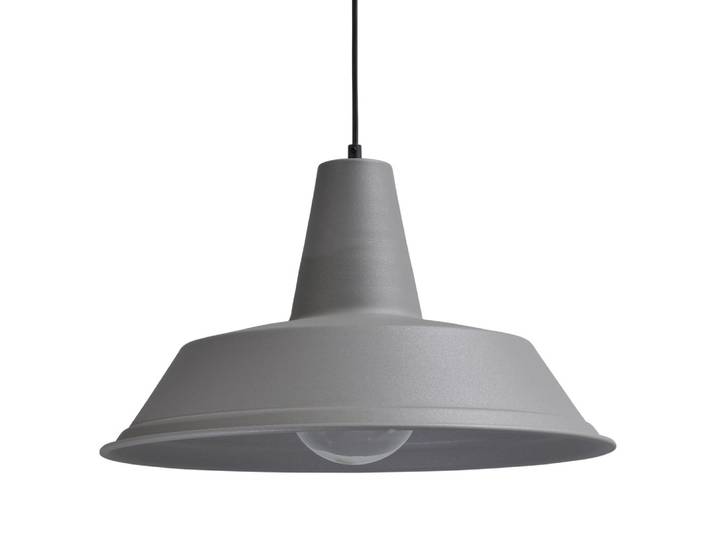 Betongrijze retro hanglamp Industria 45 Masterlight - 2547-00-00-S
