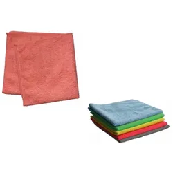 Microfasertuch Arcora Basic Line rosa 40x40 cm auf allen Oberflächen einsetzbar, trocknergeeignet